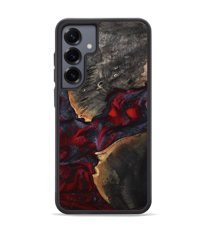 Galaxy S25 Plus Wood Phone Case - Porsha (Red, 808907)