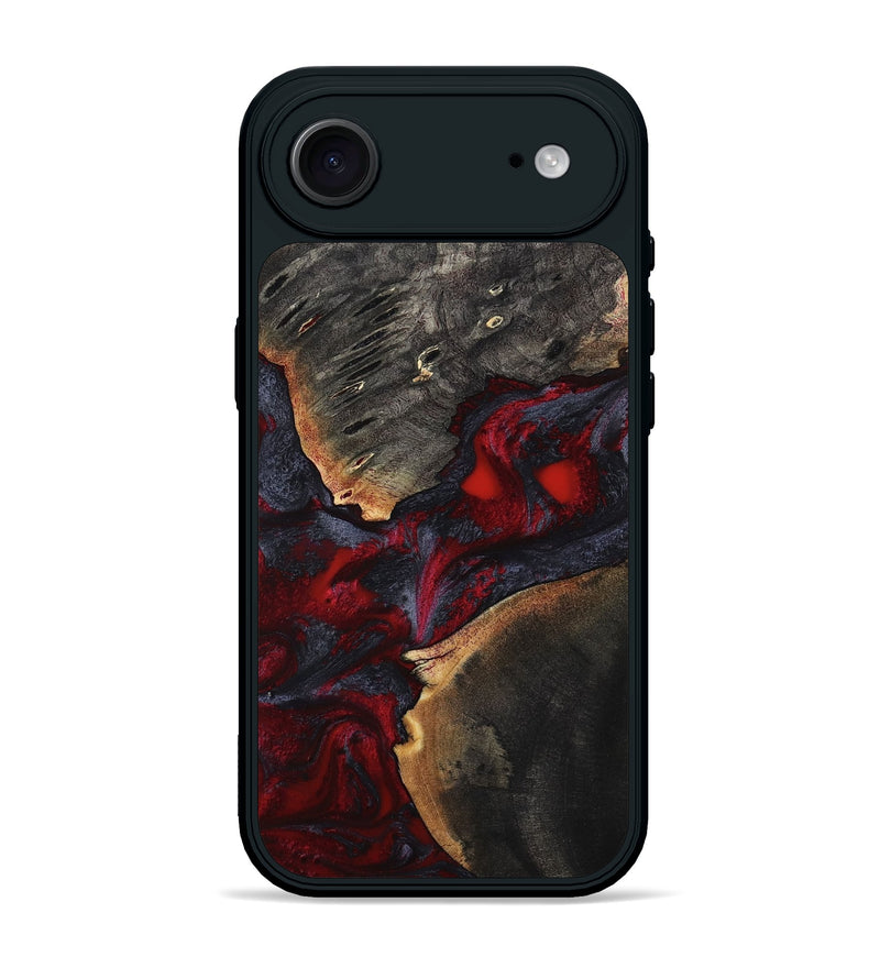 iPhone 17 Air Wood Phone Case - Porsha (Red, 808907)