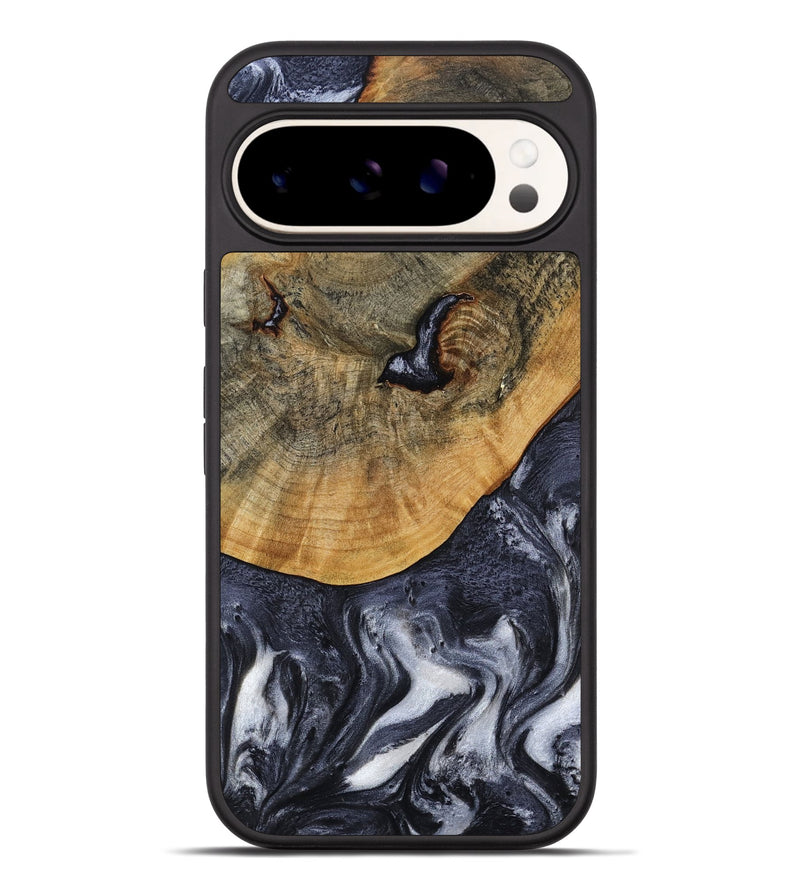 Pixel 9 Pro XL Wood Phone Case - Shyla (Black & White, 808912)