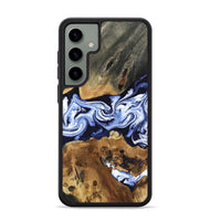 Galaxy S24 Plus Wood Phone Case - Melba (Blue, 808916)