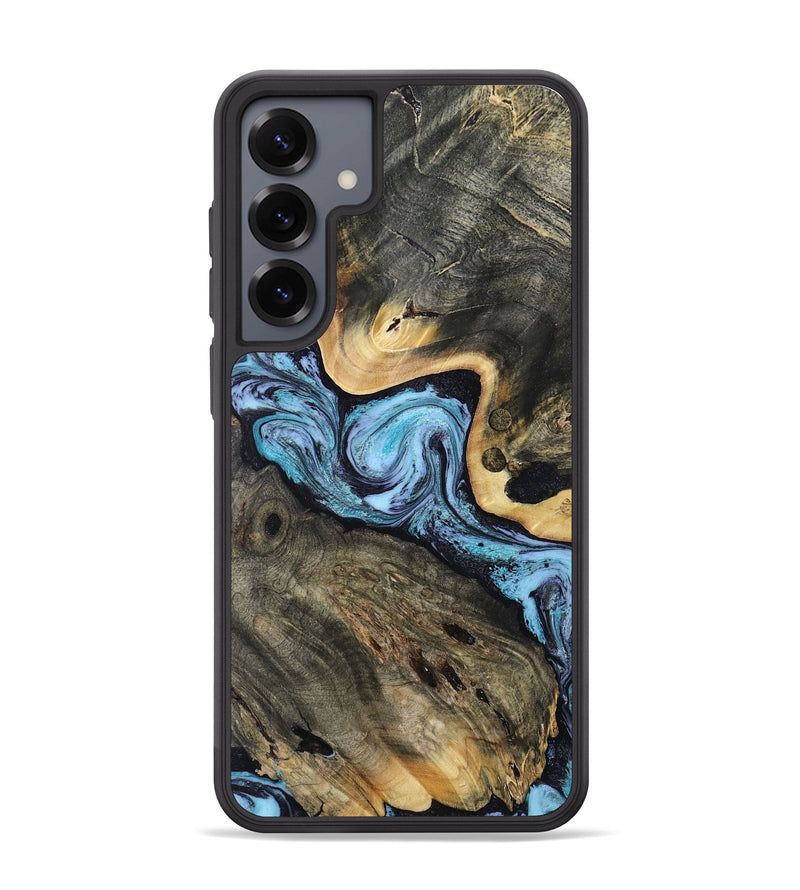 Galaxy S25 Plus Wood Phone Case - Neil (Blue, 808917)