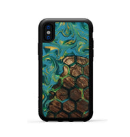 iPhone Xs Wood Phone Case - Cal (Pattern, 808919)