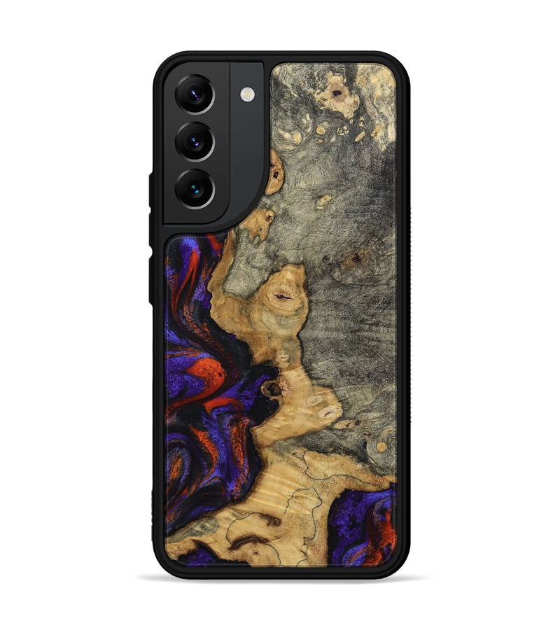 Galaxy S22 Plus Wood Phone Case - James (Purple, 808932)