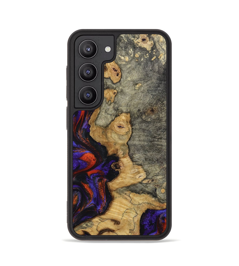 Galaxy S23 Wood Phone Case - James (Purple, 808932)