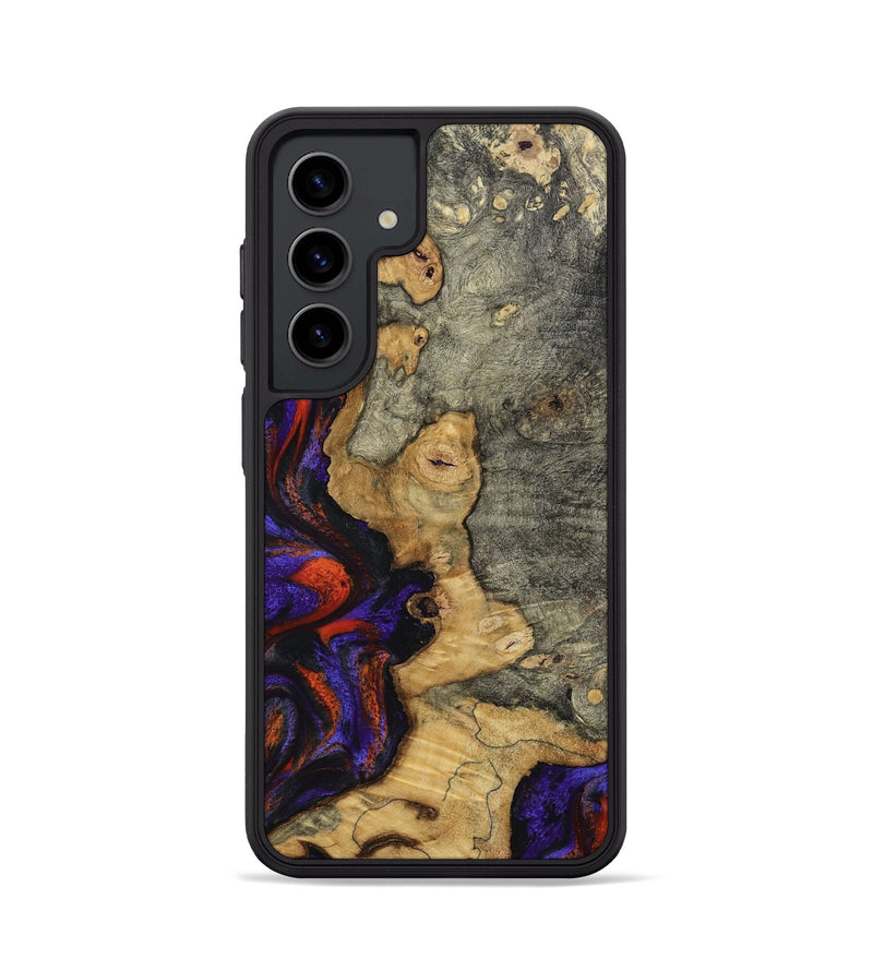 Galaxy S24 Wood Phone Case - James (Purple, 808932)