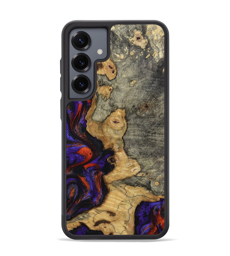 Galaxy S25 Plus Wood Phone Case - James (Purple, 808932)