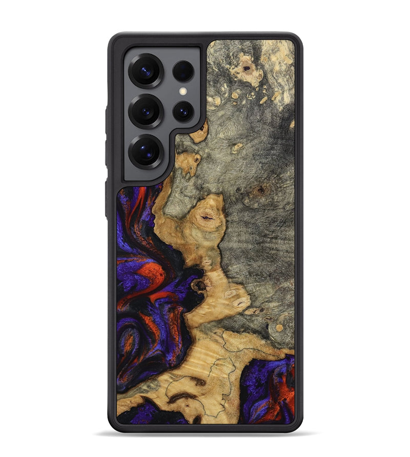 Galaxy S25 Ultra Wood Phone Case - James (Purple, 808932)