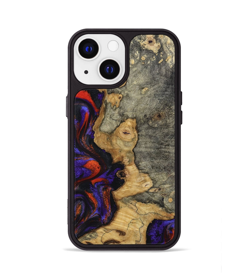iPhone 13 Wood Phone Case - James (Purple, 808932)