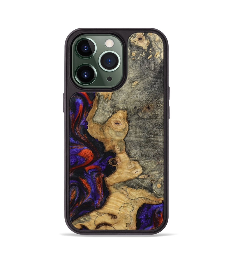 iPhone 13 Pro Wood Phone Case - James (Purple, 808932)