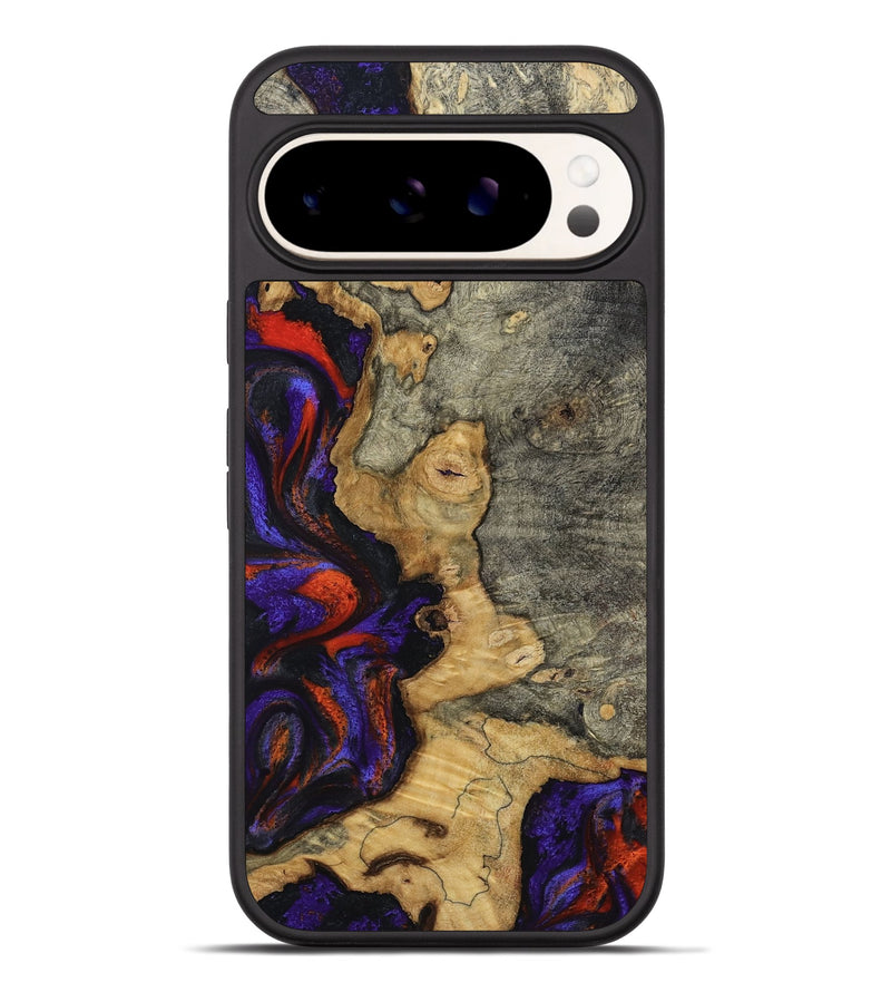 Pixel 9 Pro XL Wood Phone Case - James (Purple, 808932)