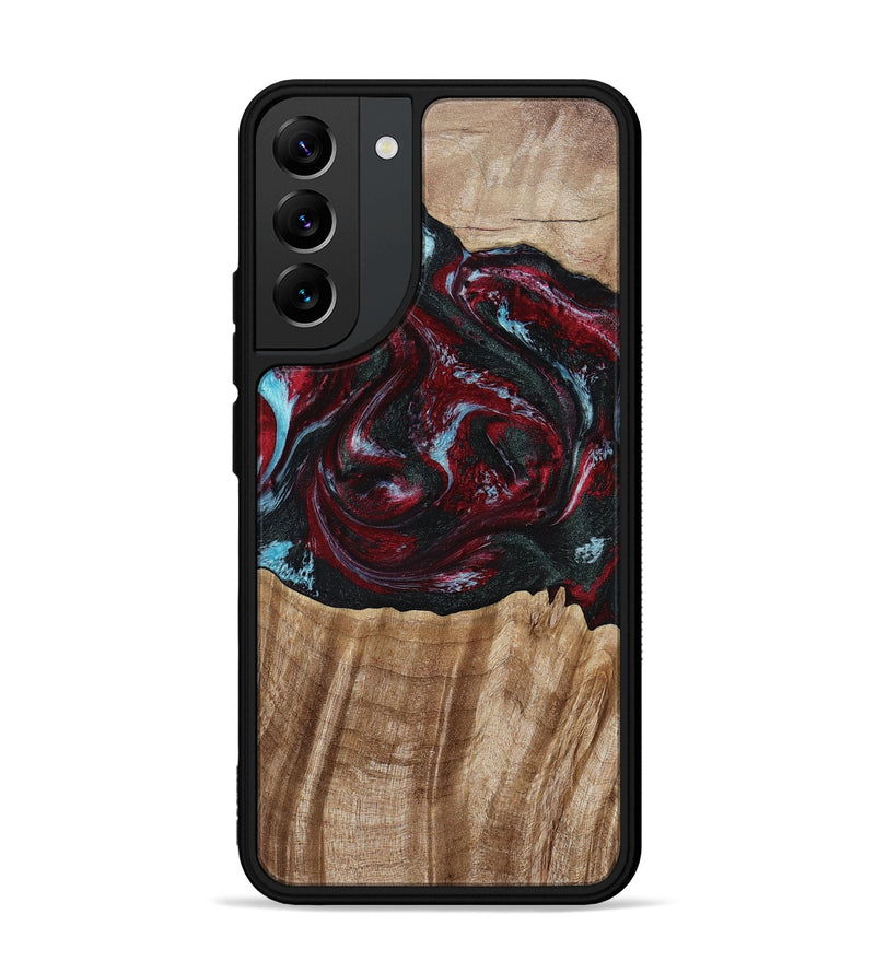 Galaxy S22 Plus Wood Phone Case - Caitlyn (Red, 808935)