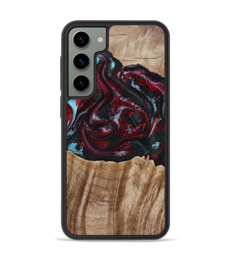 Galaxy S23 Plus Wood Phone Case - Caitlyn (Red, 808935)