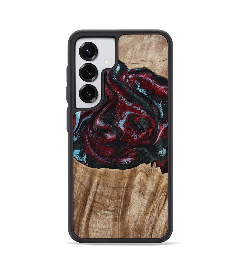 Galaxy S25 Wood Phone Case - Caitlyn (Red, 808935)