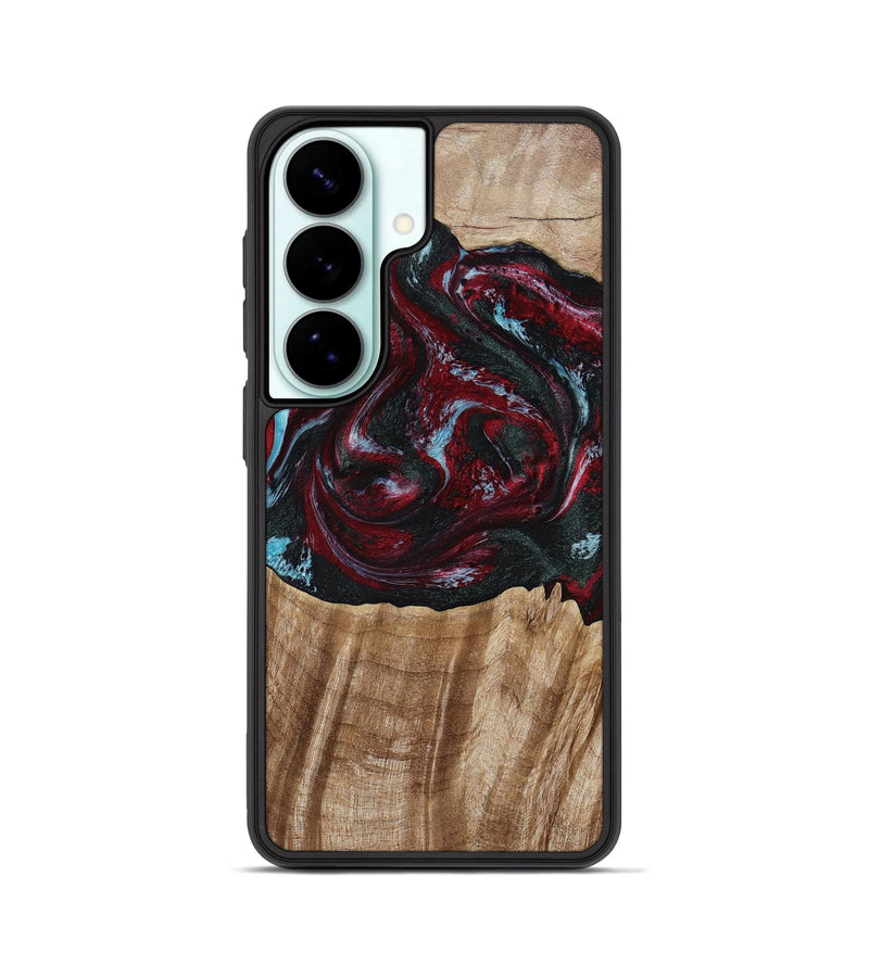 Galaxy S26 Wood Phone Case - Caitlyn (Red, 808935)