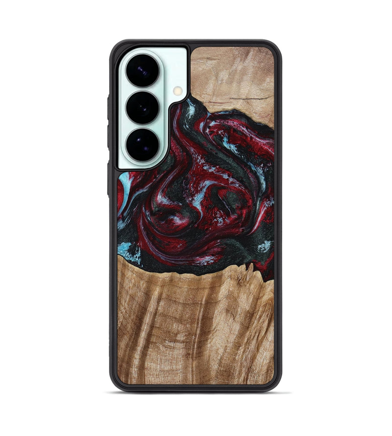 Galaxy S26 Plus Wood Phone Case - Caitlyn (Red, 808935)