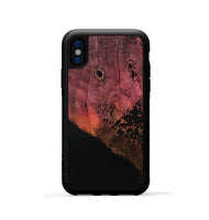 iPhone Xs Wood Phone Case - Ashton (Wood Burl, 808938)