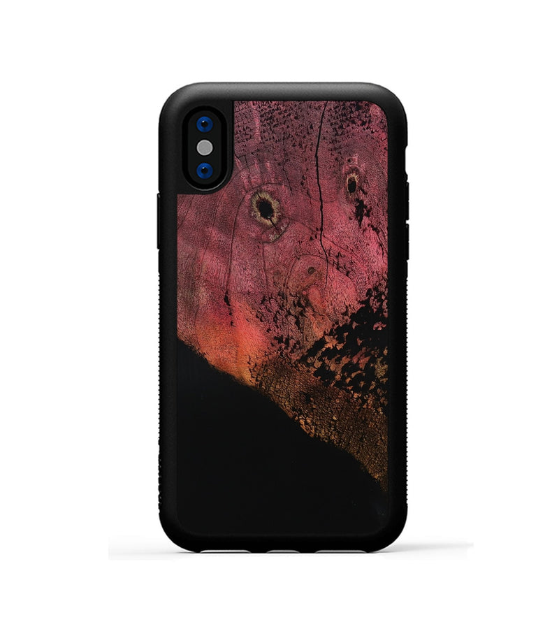 iPhone Xs Wood Phone Case - Ashton (Wood Burl, 808938)
