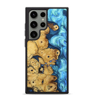 Galaxy S24 Ultra Wood Phone Case - Madelyn (Blue, 808946)