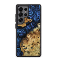 Galaxy S25 Ultra Wood Phone Case - Brenden (Blue, 808947)
