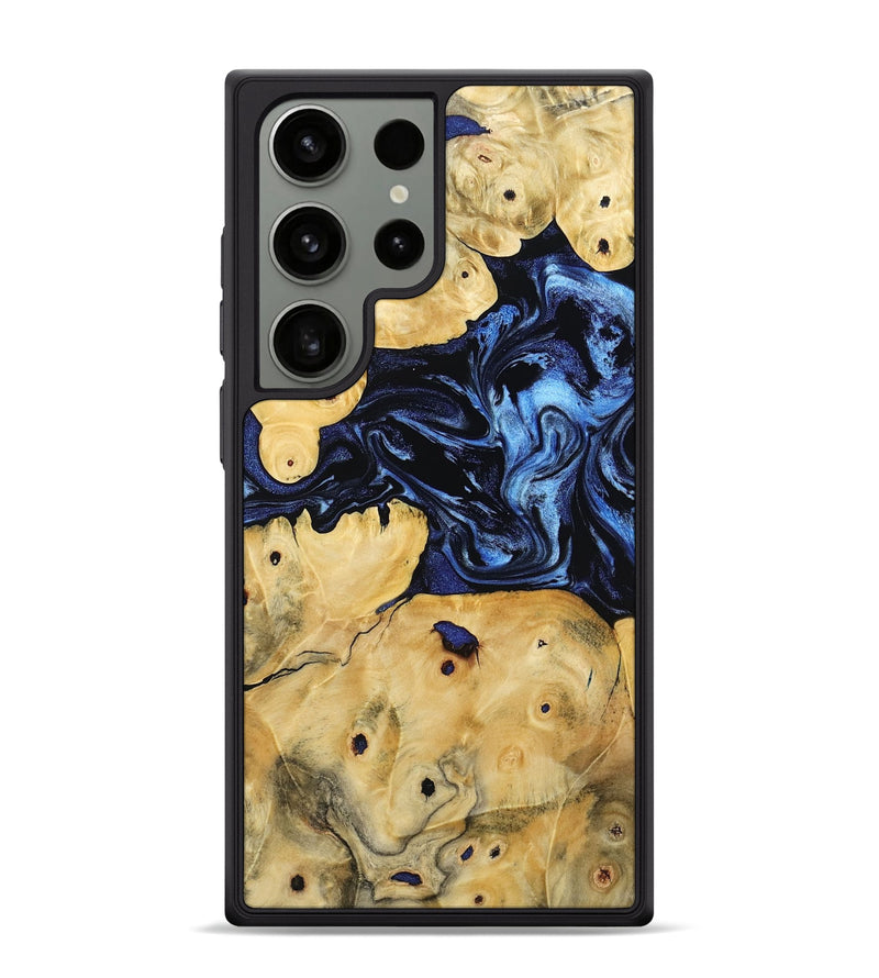 Galaxy S24 Ultra Wood Phone Case - Edmund (Blue, 808948)