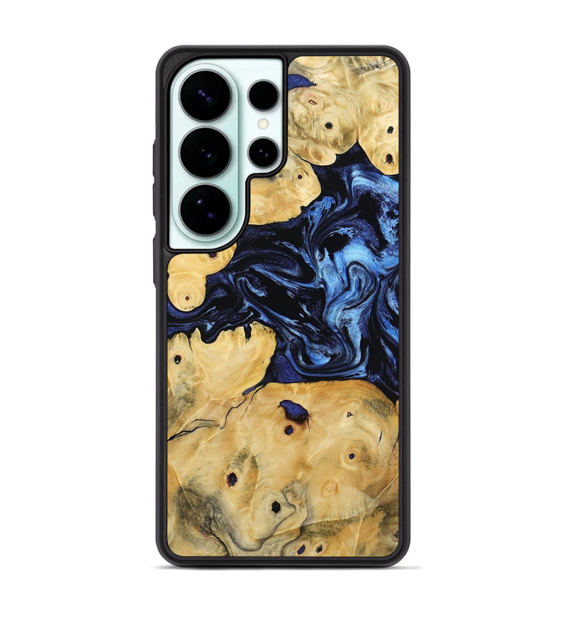 Galaxy S26 Ultra Wood Phone Case - Edmund (Blue, 808948)