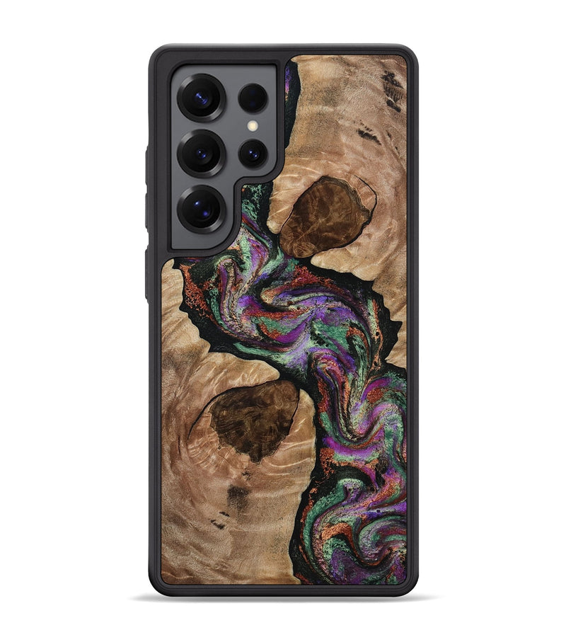 Galaxy S25 Ultra Wood Phone Case - Ashly (Green, 808950)