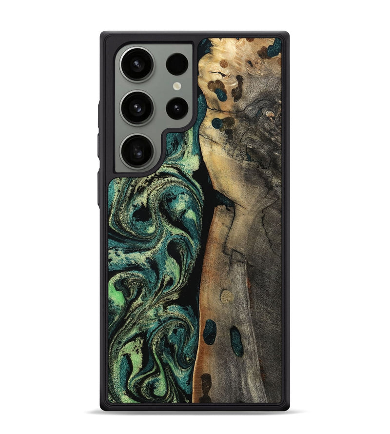 Galaxy S24 Ultra Wood Phone Case - Ramon (Green, 808951)