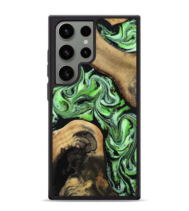 Galaxy S24 Ultra Wood Phone Case - Kenneth (Green, 808953)