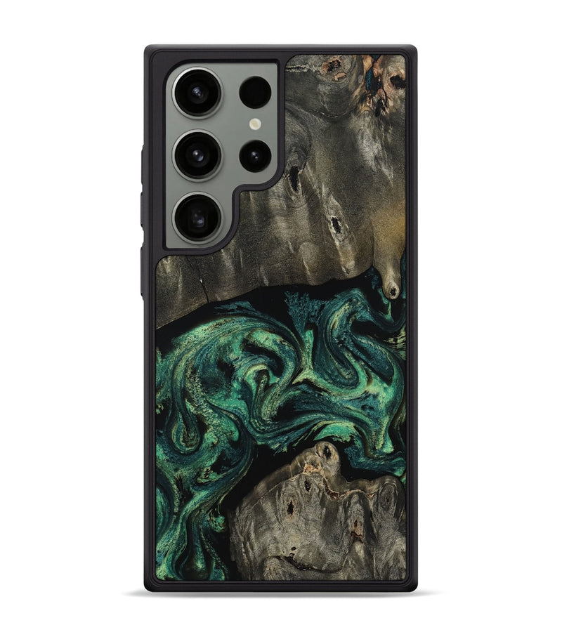 Galaxy S24 Ultra Wood Phone Case - Lona (Green, 808954)