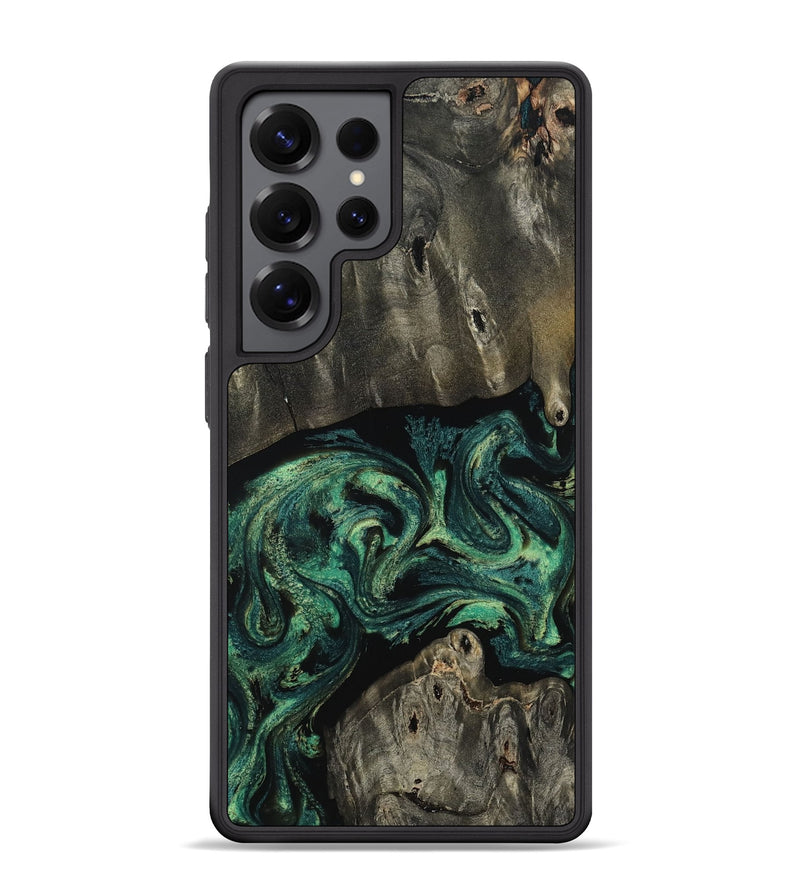 Galaxy S25 Ultra Wood Phone Case - Lona (Green, 808954)
