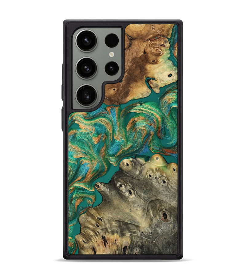 Galaxy S24 Ultra Wood Phone Case - Zion (Green, 808956)