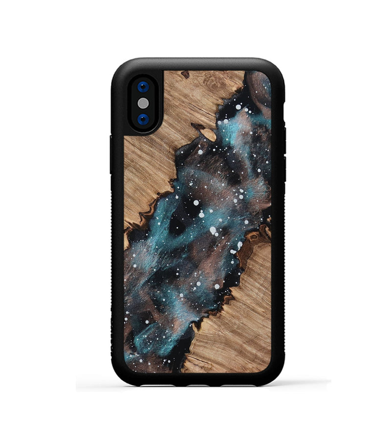 iPhone Xs Wood Phone Case - Jaquan (Cosmos, 808988)