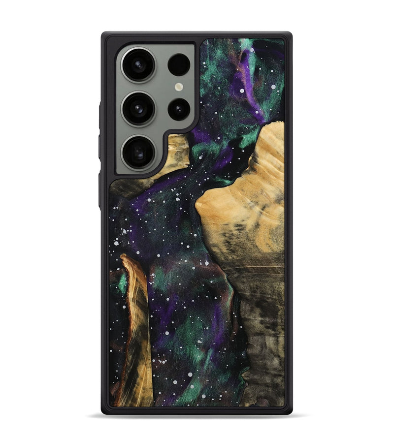 Galaxy S24 Ultra Wood Phone Case - Bear (Cosmos, 808989)
