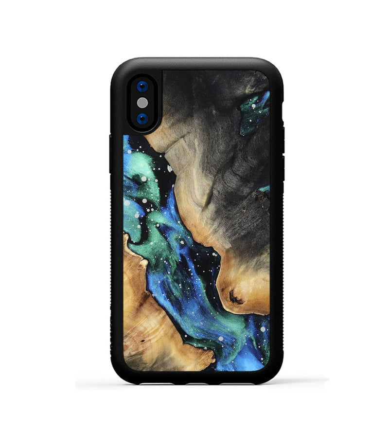 iPhone Xs Wood Phone Case - Buddy (Cosmos, 808990)