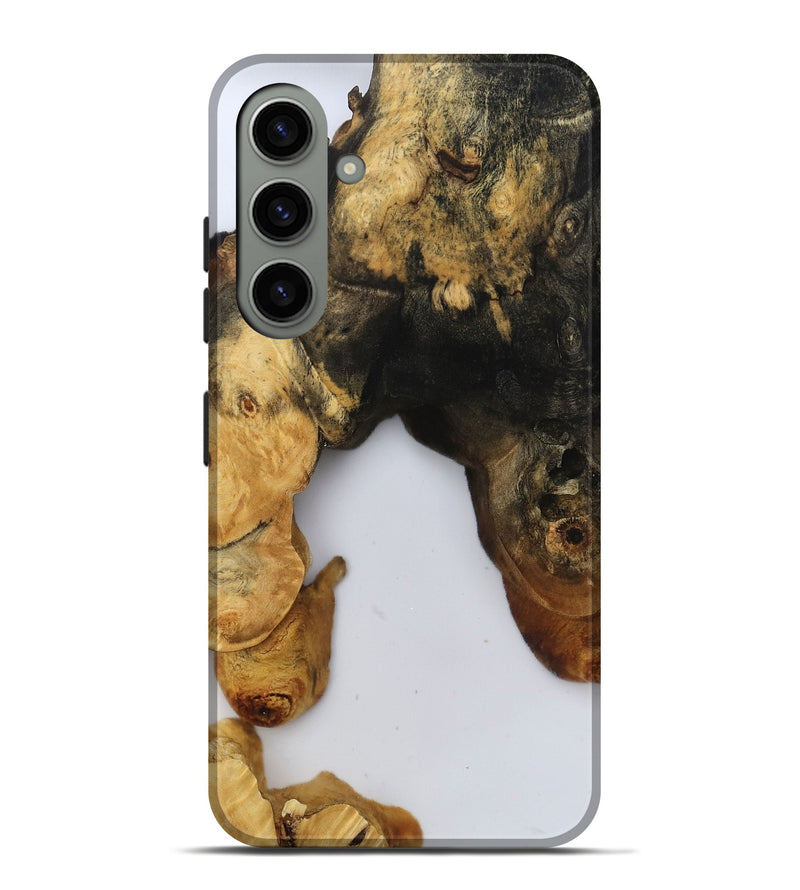 Galaxy S24 Plus Wood Live Edge Phone Case - Newt (Clear, 808996)