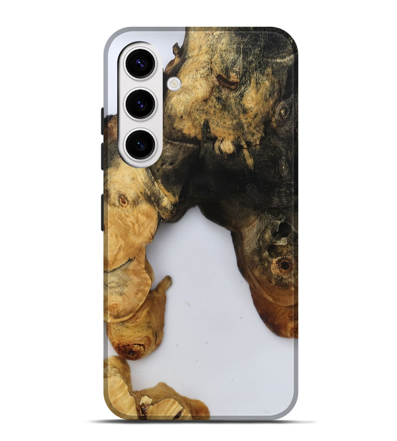 Galaxy S25 Plus Wood Live Edge Phone Case - Newt (Clear, 808996)