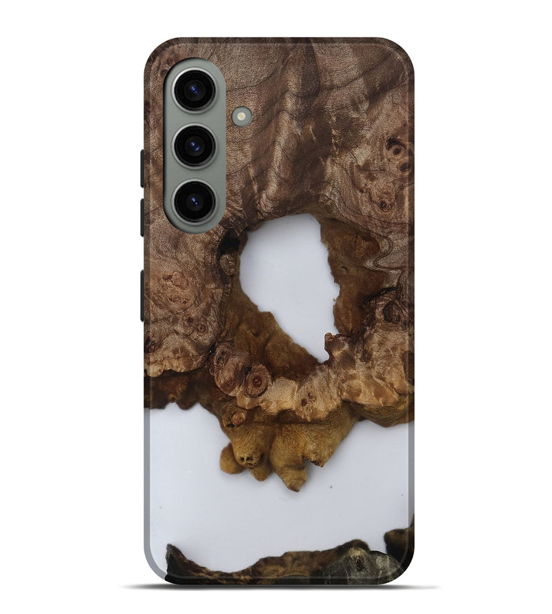 Galaxy S24 Plus Wood Live Edge Phone Case - Nettie (Clear, 809001)