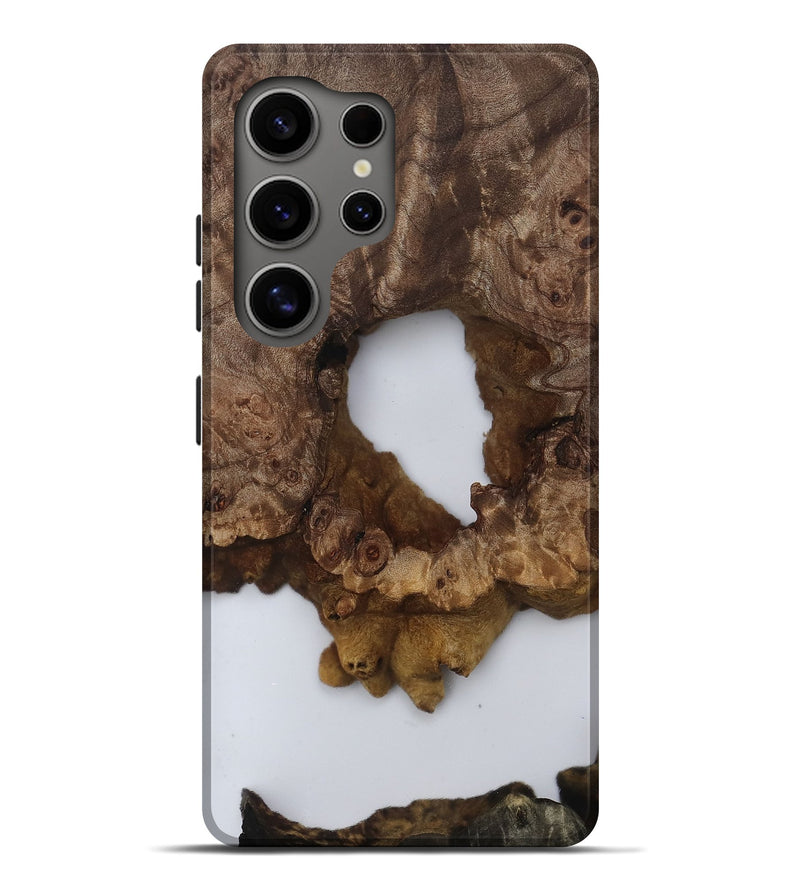 Galaxy S25 Ultra Wood Live Edge Phone Case - Nettie (Clear, 809001)