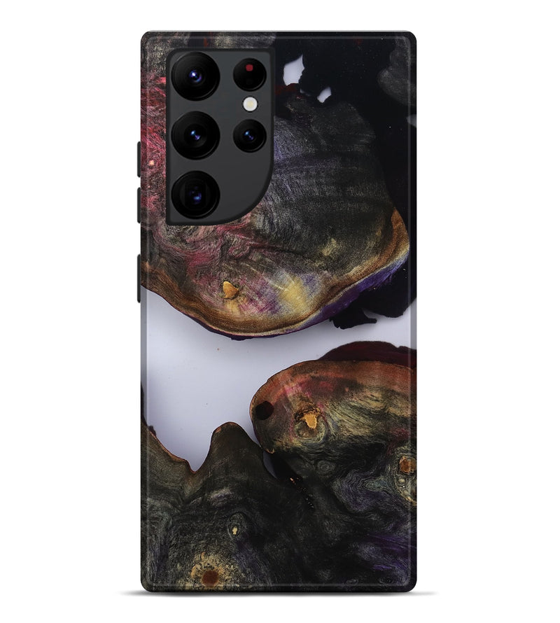 Galaxy S22 Ultra Wood Live Edge Phone Case - Mason (Clear, 809002)