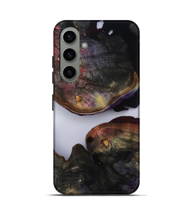 Galaxy S24 Wood Live Edge Phone Case - Mason (Clear, 809002)