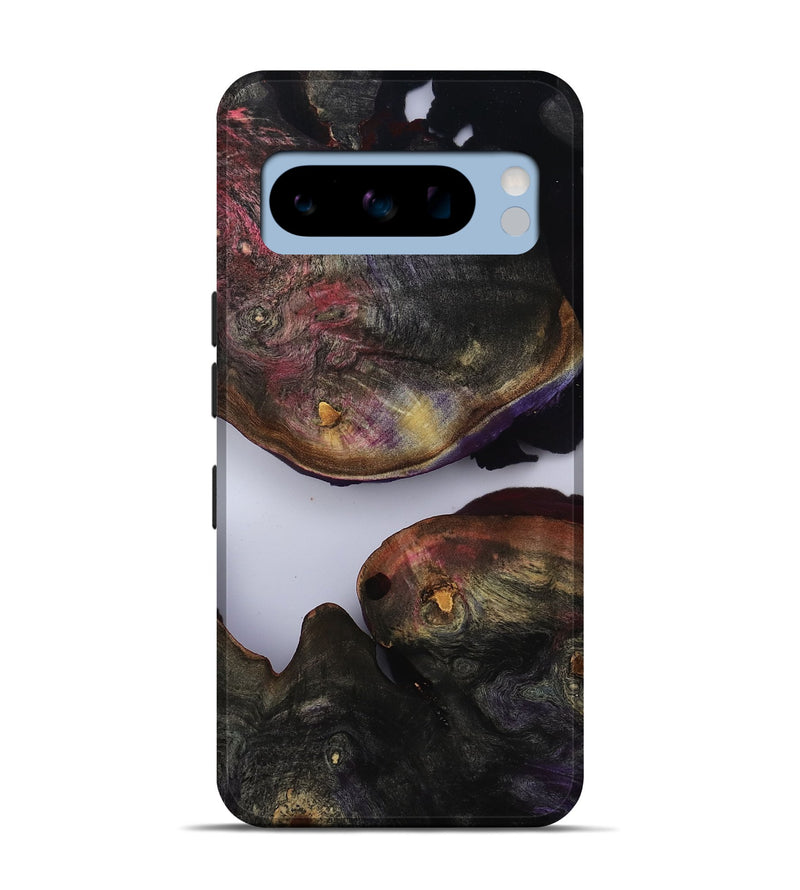 Pixel 8 Pro Wood Live Edge Phone Case - Mason (Clear, 809002)