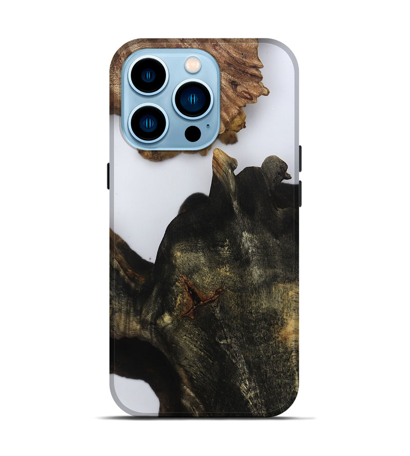 iPhone 14 Pro Wood Live Edge Phone Case - Iyla (Clear, 809012)