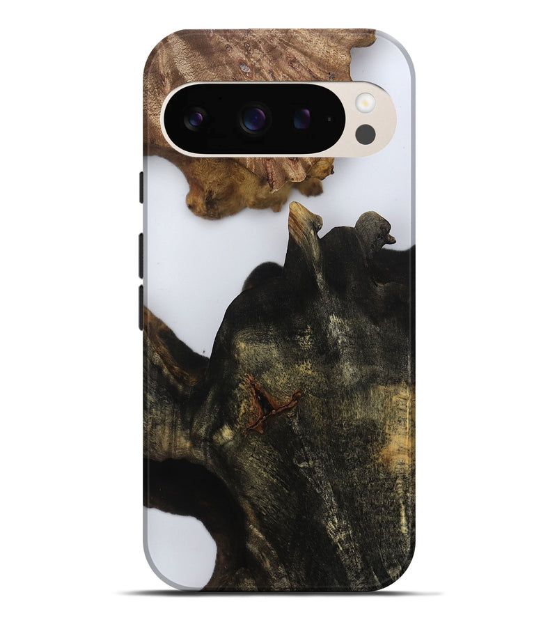 Pixel 9 Pro XL Wood Live Edge Phone Case - Iyla (Clear, 809012)