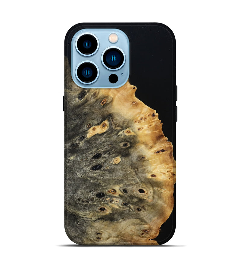 iPhone 14 Pro Wood Live Edge Phone Case - Jazmyn (Wood Burl, 809014)