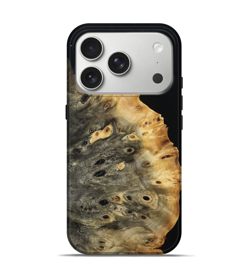 iPhone 17 Pro Wood Live Edge Phone Case - Jazmyn (Wood Burl, 809014)