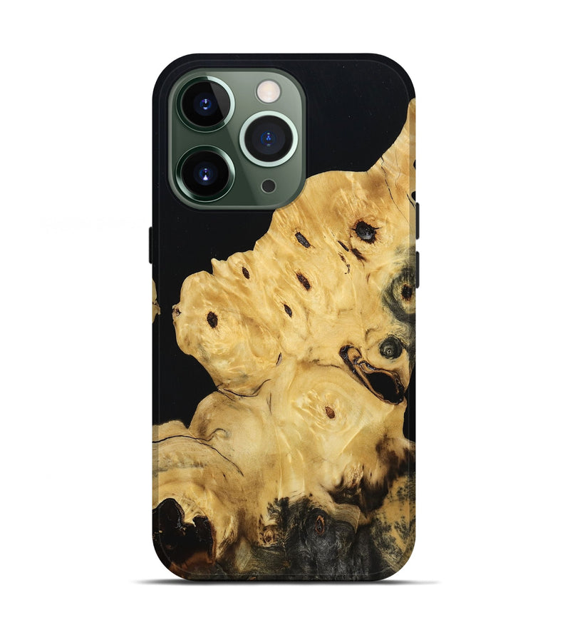 iPhone 13 Pro Wood Live Edge Phone Case - Caylee (Wood Burl, 809015)