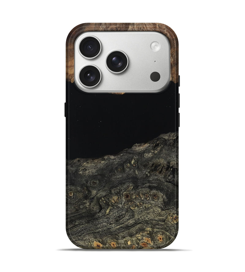 iPhone 17 Pro Wood Live Edge Phone Case - Franco (Wood Burl, 809018)