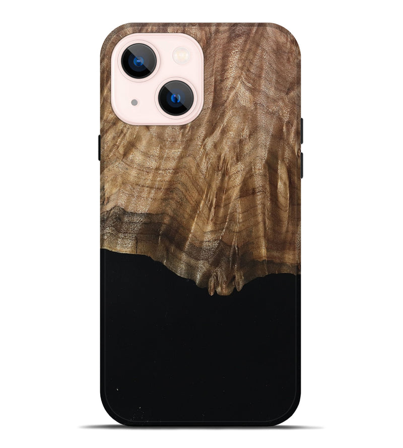 iPhone 14 Plus Wood Live Edge Phone Case - Scottie (Wood Burl, 809019)