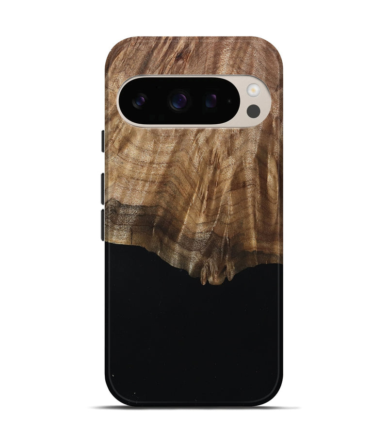 Pixel 10 Pro Wood Live Edge Phone Case - Scottie (Wood Burl, 809019)