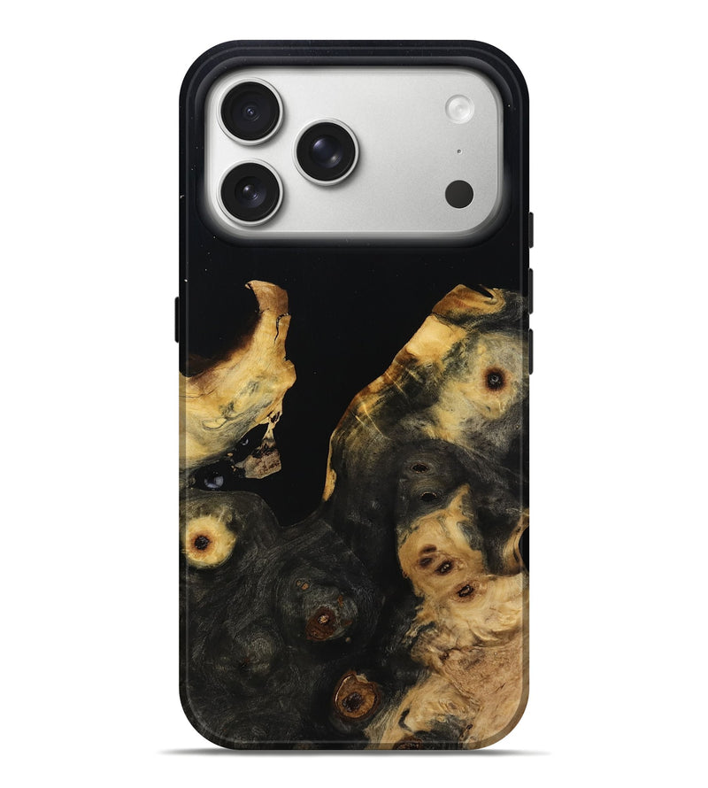 iPhone 17 Pro Max Wood Live Edge Phone Case - Olen (Wood Burl, 809021)